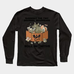 RPG Pen and Paper PnP Dog Roleplaying Dogs Meme DM Gift Idea Long Sleeve T-Shirt